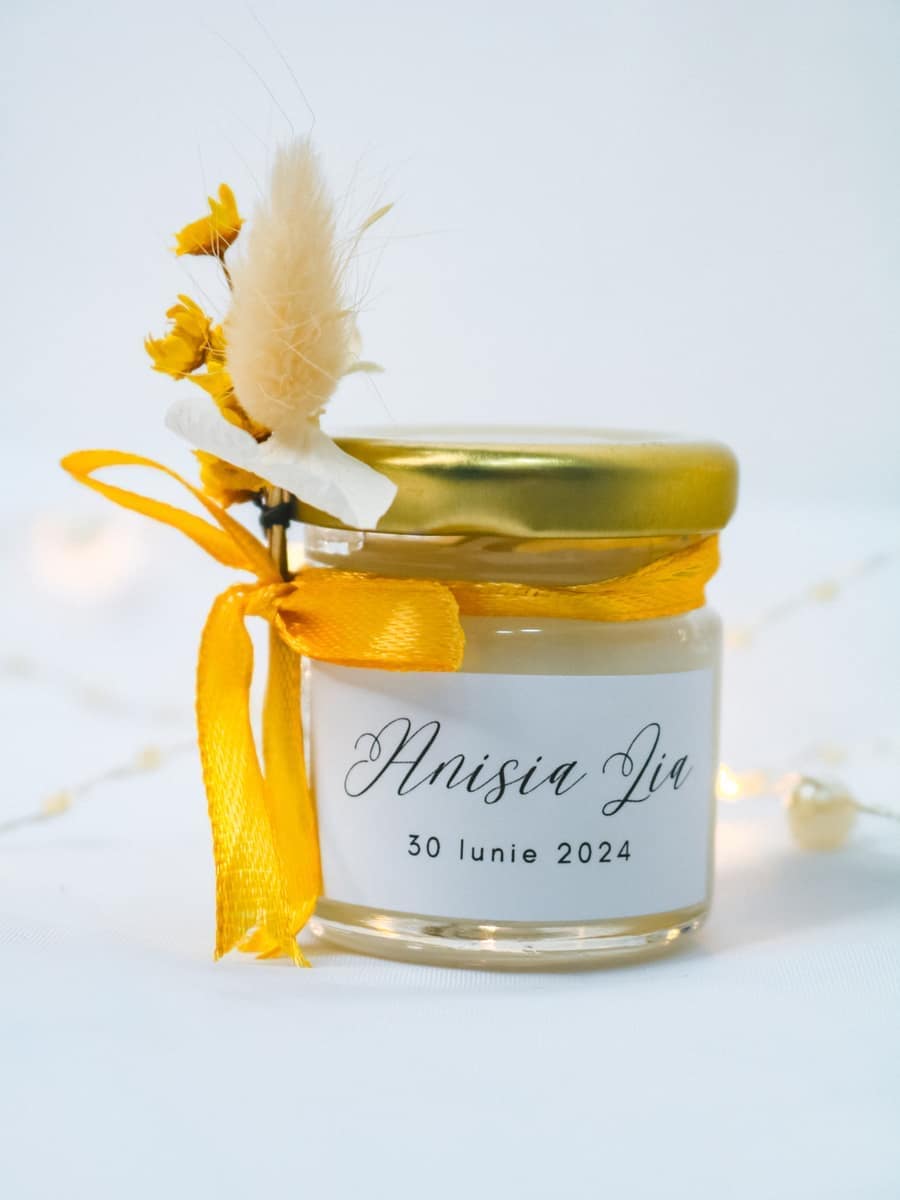 Marturii Botez lumanare Borcanel 55g - imagine 9
